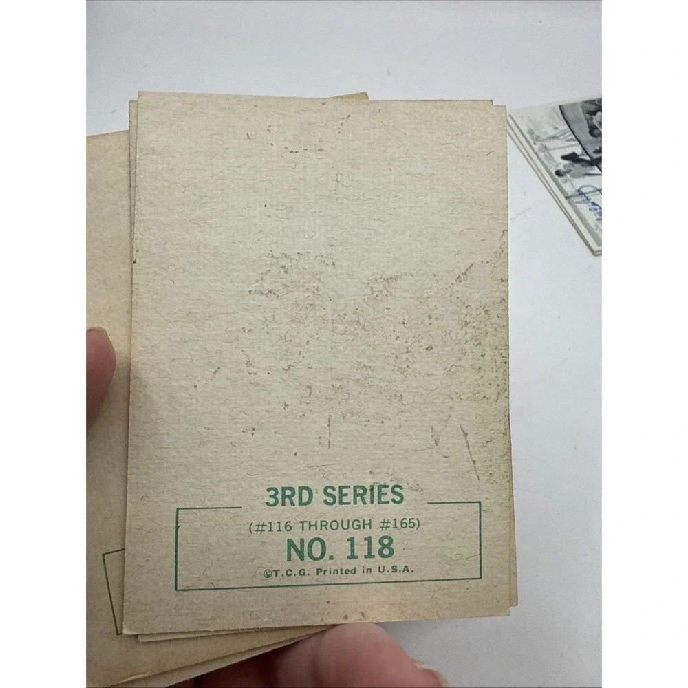 1964 Topps Beatles Series 3 Black & White Complete 50 Card Set 116-165 Vintage